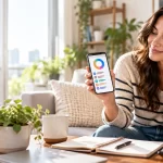 Cozy Home Budget Planning Moment